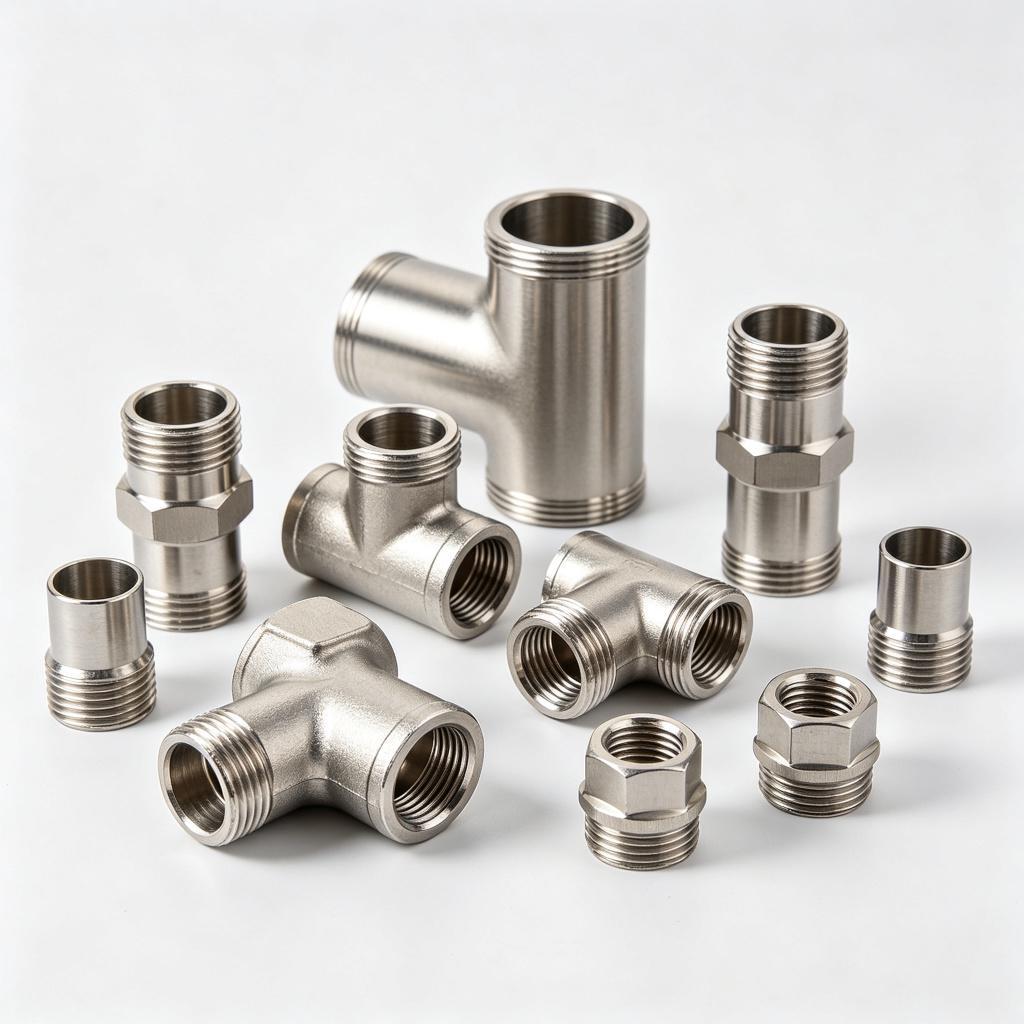 Stainless steel threaded fittings