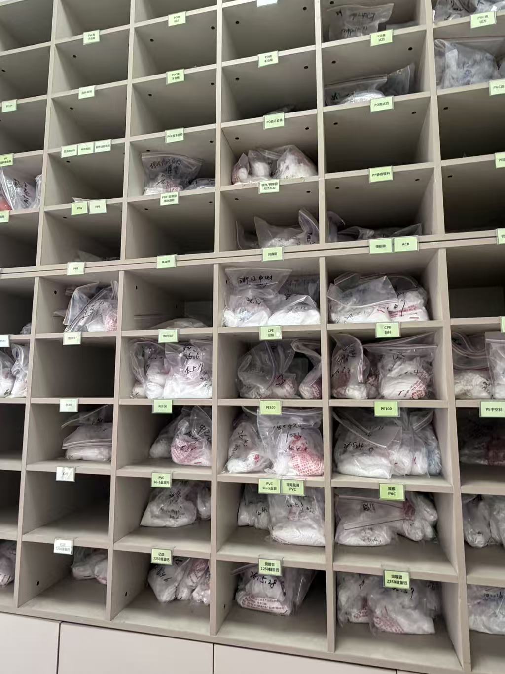 Fittings sample library