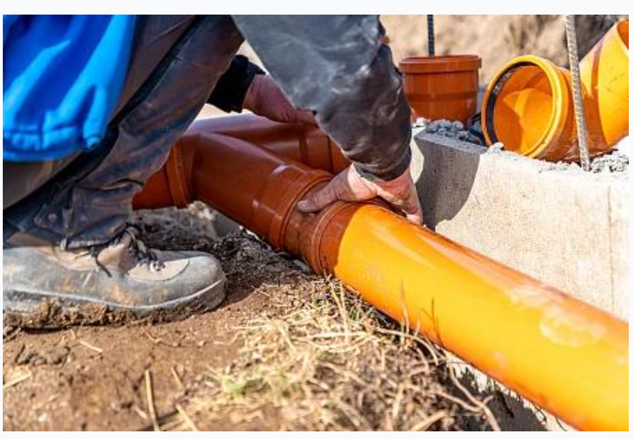 Drainage pipe installation